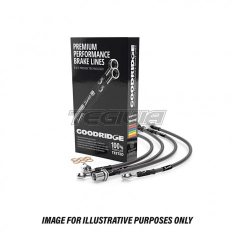 Goodridge Performance Brake Lines with Stainless Steel Fittings Toyota Hi-Lux 4WD Pick-Up 84-88