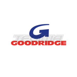 Goodridge S449 - Straight Male Flat Seat Crimp 3/8 JIC Zinc Plated