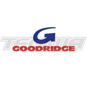 Goodridge S449 - Straight Male Flat Seat Crimp 3/8 JIC Zinc Plated