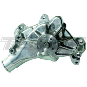 Proform High Flow Mechanical Aluminum Water Pump Chevrolet Small Block Polished Long